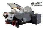 brand new hymech semi-automatic vertical mitering tilt frame band sawV-25