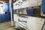 used wysong hydra-mechanical press brakeH - 2072