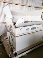 used puckmaster metal chip briquetting system great for scrap metal processing of metal turnings from lathes, cnc lathes, grinding machines. built for compacting shavings, grindings, and turnings as well as fluid removal225H