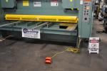 brand new betenbender hydraulic low profile power squaring shear10' - 375