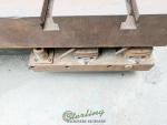 used giddings & lewis horizontal boring mill (table type) parts machine only!350T