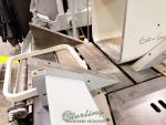 brand new hymech semi-automatic vertical mitering tilt frame band sawV-25