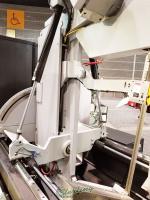 brand new hymech semi-automatic vertical mitering tilt frame band sawV-25